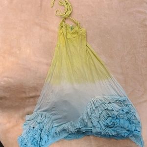 Pixie Girls maxi dress sz7